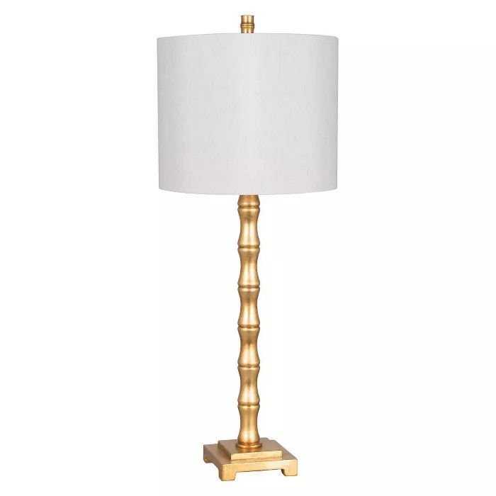 Large Bamboo Table Lamp (Includes LED Light Bulb) Brass - Opalhouse™ | Target