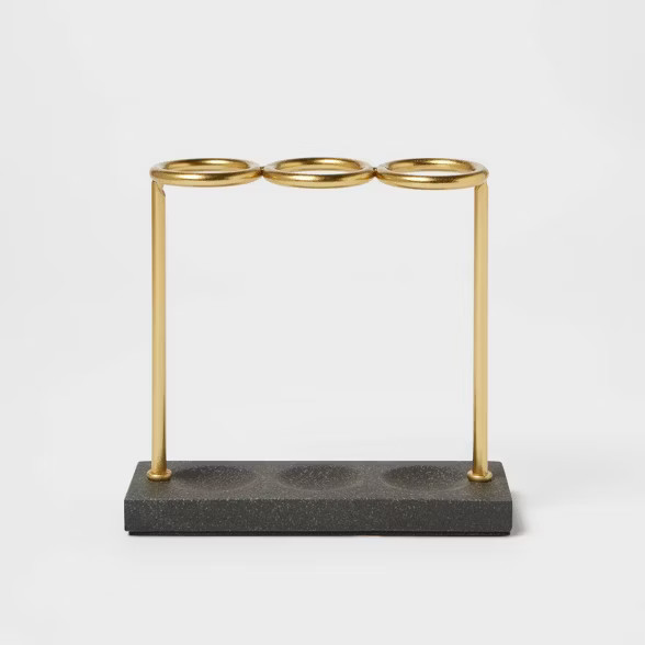 Solid Toothbrush Holder Gold Wire - Threshold™ | Target