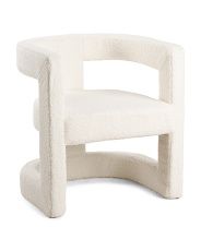 Barrel Sherpa Chair | TJ Maxx