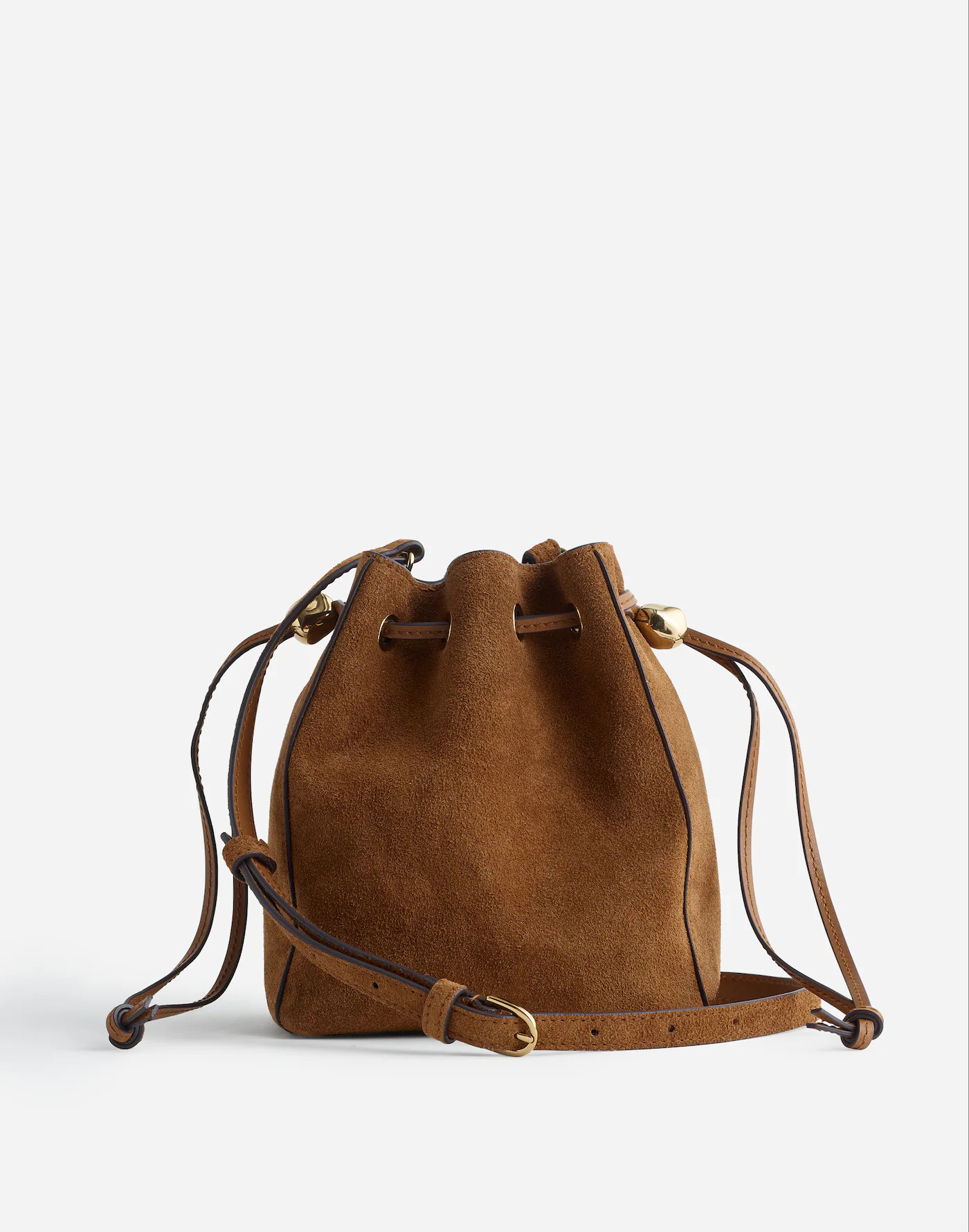 The Mini Drawstring Crossbody Bucket Bag | Madewell