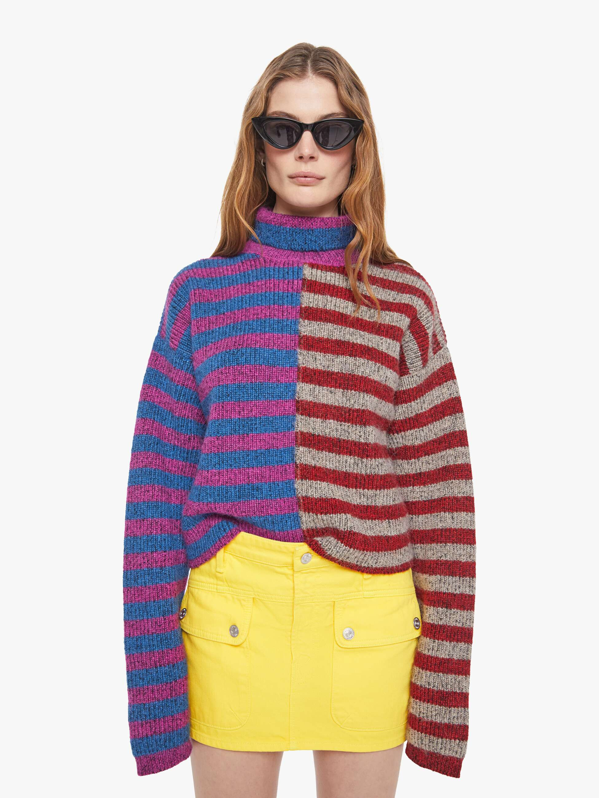 The Half Hickey Jumper - Split Personality | Mother Denim