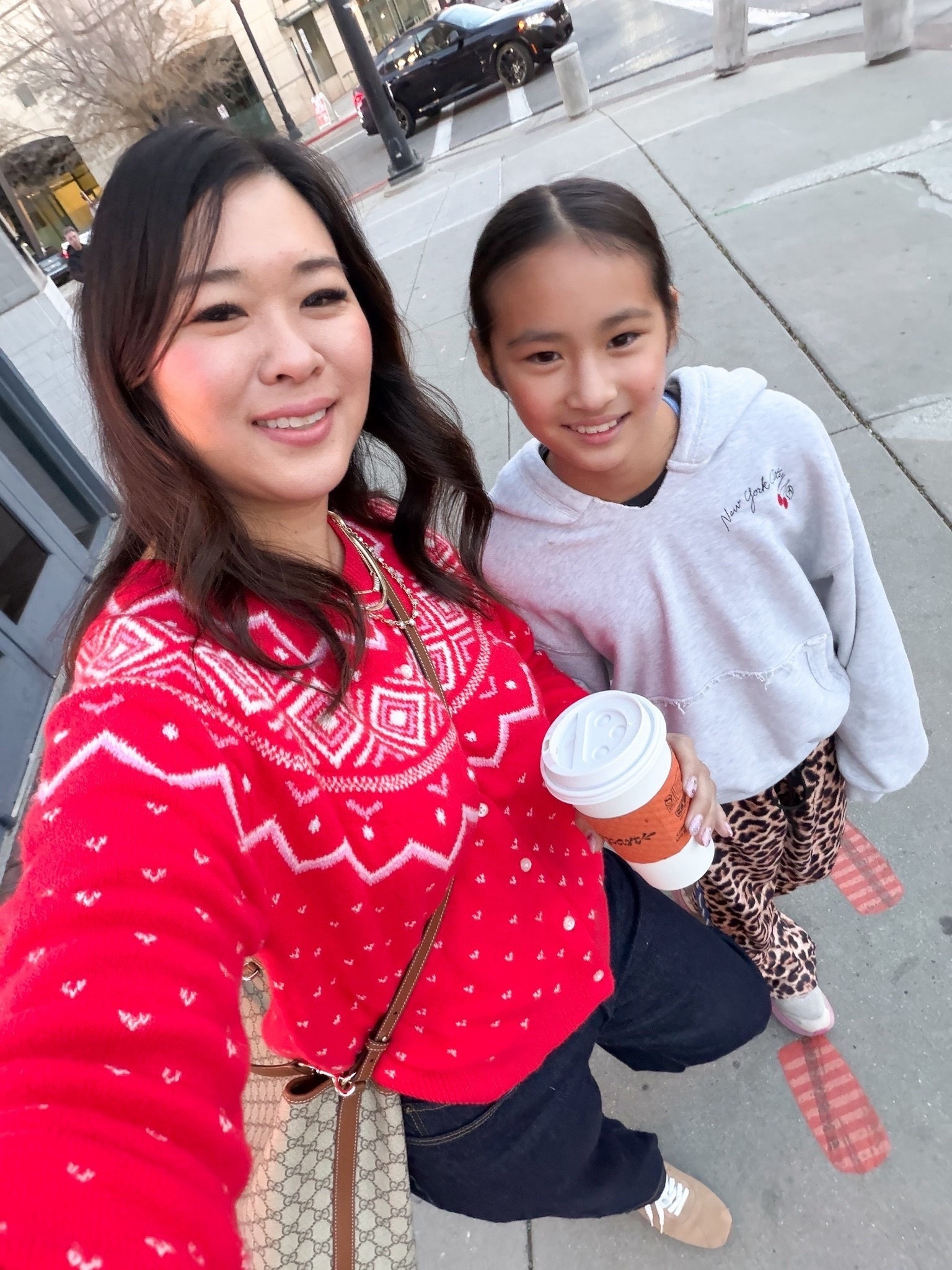 My red sweater: Medium
Barrel jeans: 8

Vivian’s NYC sweatshirt (sold out) but linking similar from Abercrombie 
Leopard pants: XS (still a tad big on her)

women’s sweaters, barrel jeans, leopard pants, women’s fashion, trendy outfit, mom style, cozy casual outfit 

#LTKSeasonal #LTKHoliday #LTKootd
