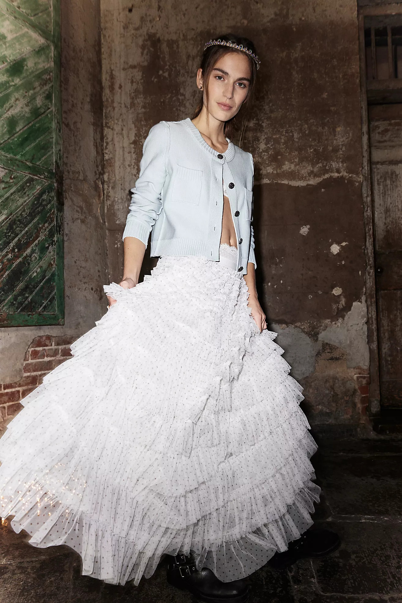 Return Of The Ruffle Maxi Slip Skirt | Free People (Global - UK&FR Excluded)