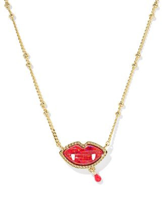 Kendra Scott Kyocera Bella Lab Grown Opal Vampire Pendant Necklace, 19"    | Bloomingdale's Jewel... | Bloomingdale's (US)