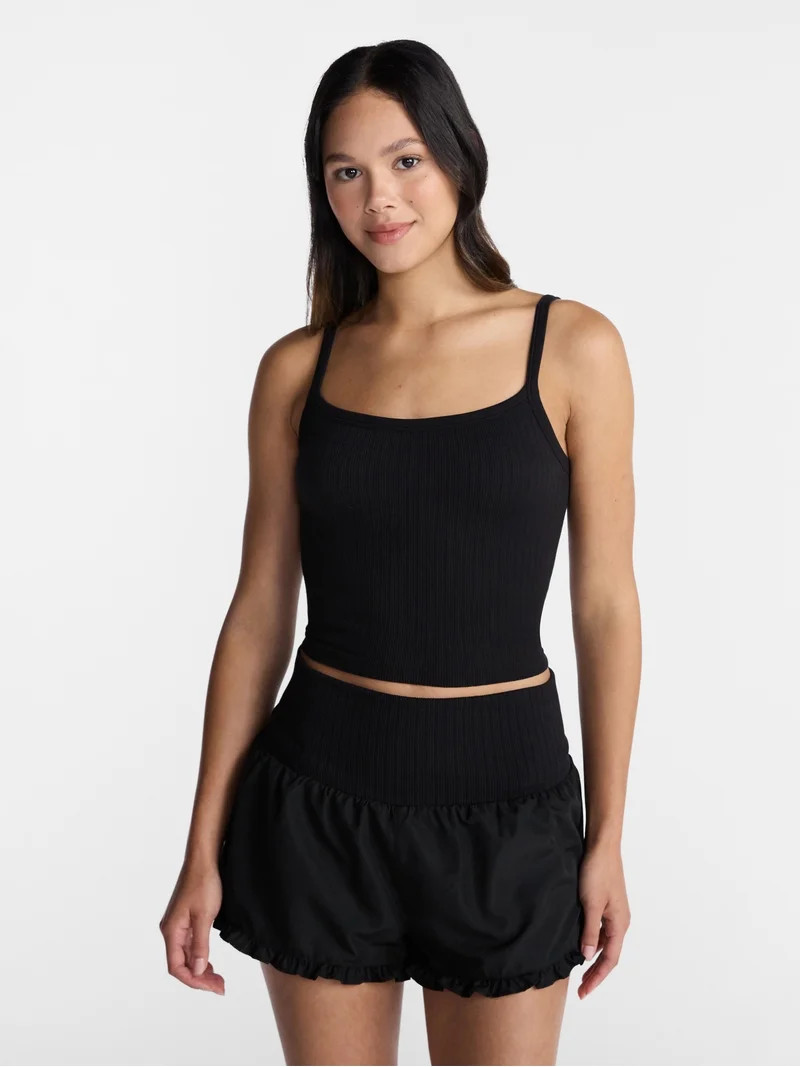 No Boundaries Seamless Tank Top, Women's XXS-XXL | Walmart (US)
