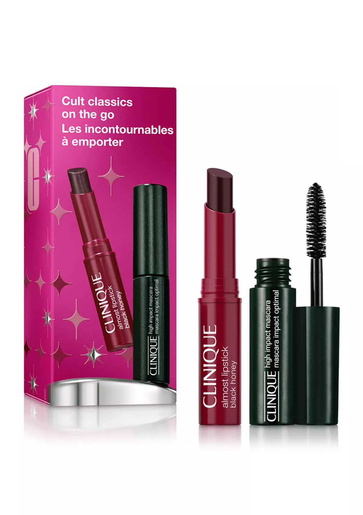 CliniqueCult Classics on the Go: High Impact Mascara + Black Honey Lip Mini Gift Set - $29 Value! | Belk