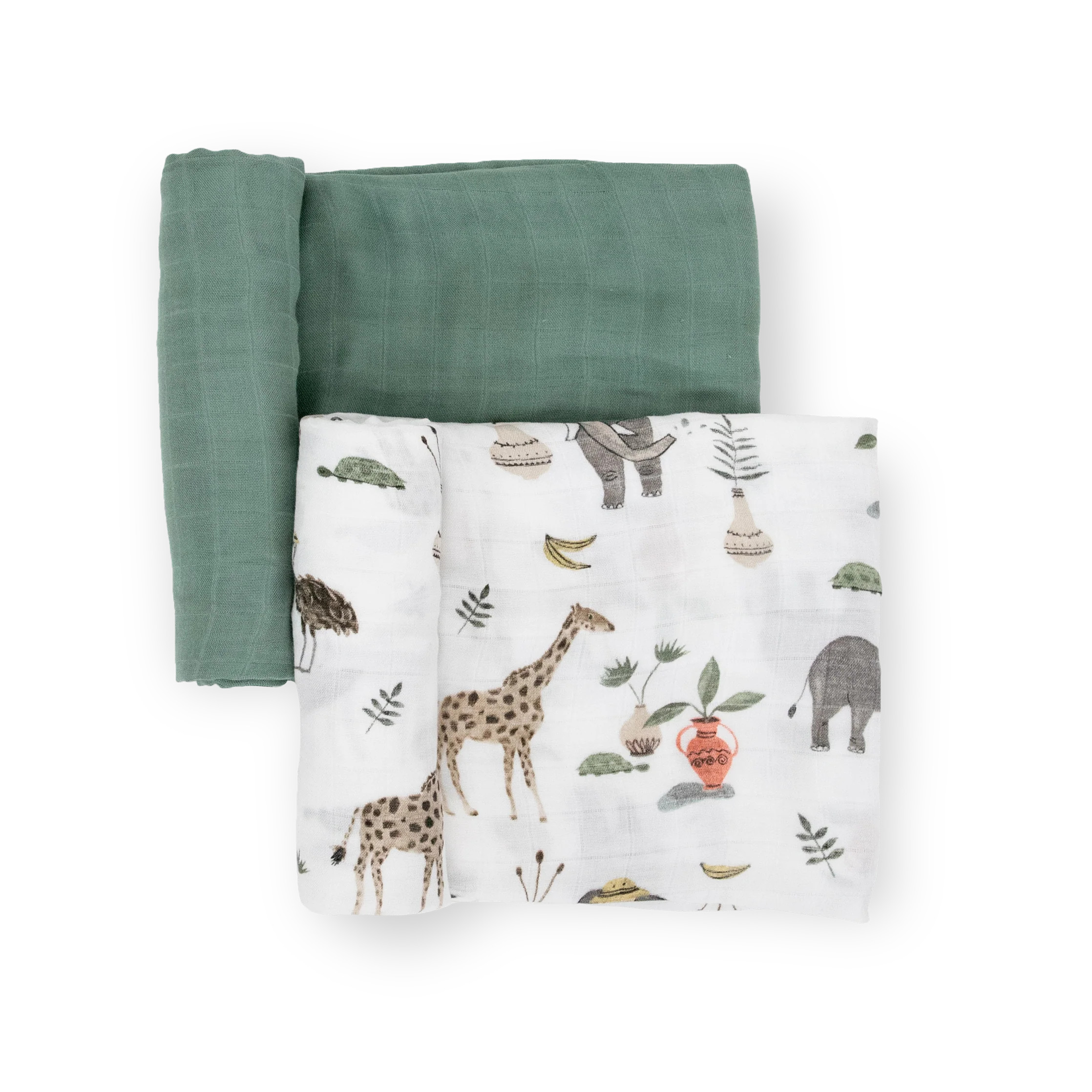 Cotton Muslin Swaddle Blanket 3 Pack - Desert Night | Little Unicorn