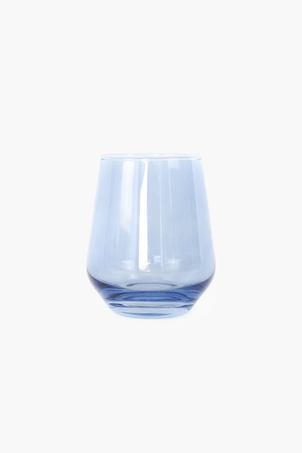 Cobalt Stemless Wine Glasses (Set of 6) | Tuckernuck (US)