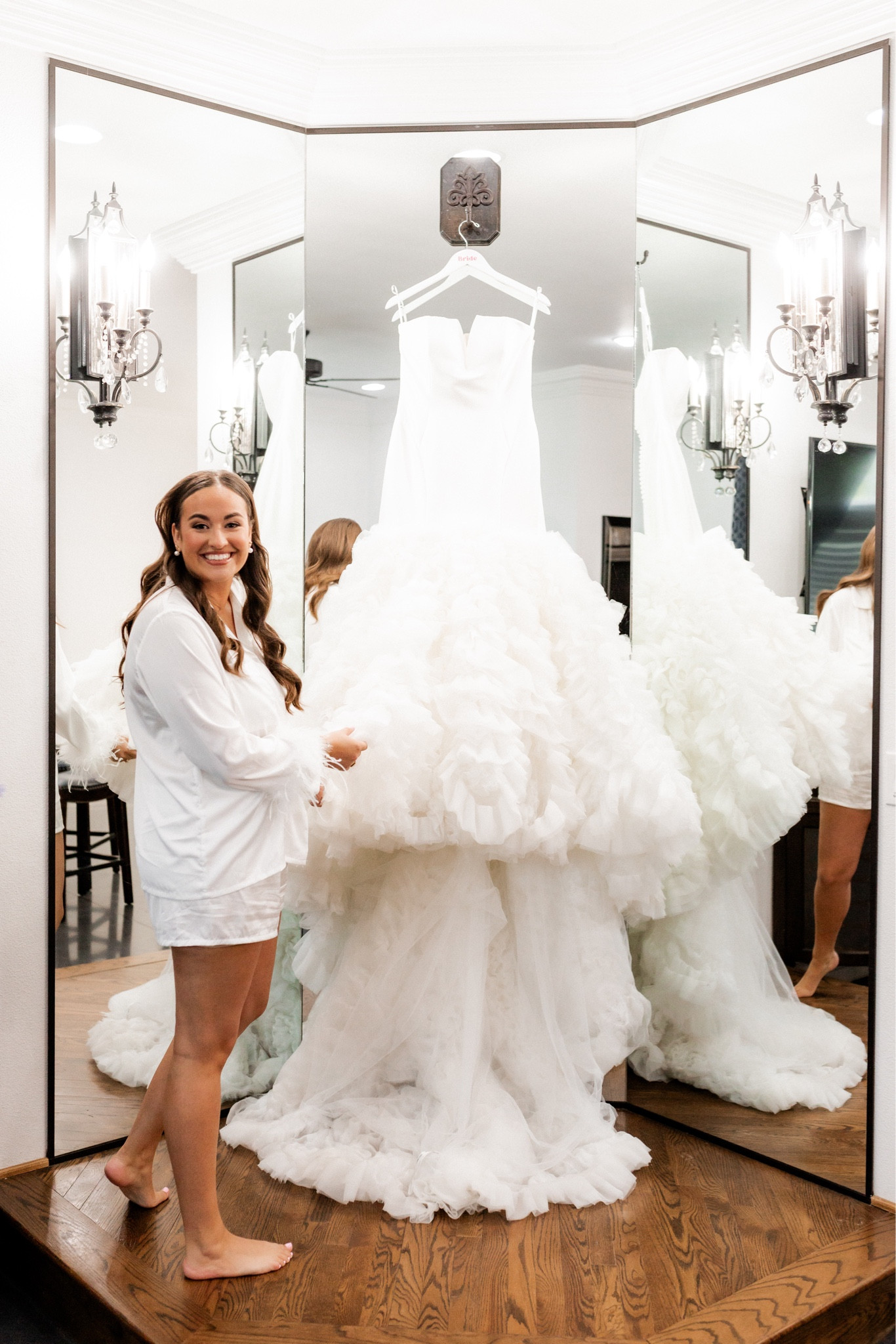 Getting ready on my wedding morning!🤍 

Bridal Pajamas, Wedding Dress, White Pajamas

#LTKwedding #LTKfindsunder50 #LTKstyletip