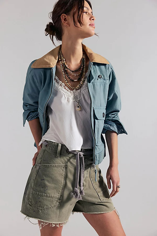 We The Free Moxie Barrel Shorts | Free People (Global - UK&FR Excluded)