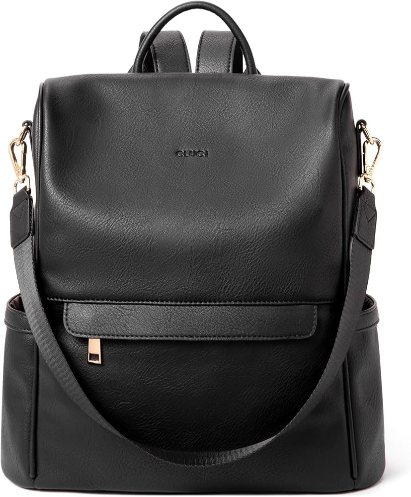 CLUCI Womens Backpack Purse Fashion Leather Anti-theft Large Designer Travel Ladies Shoulder Bags | Amazon (US)