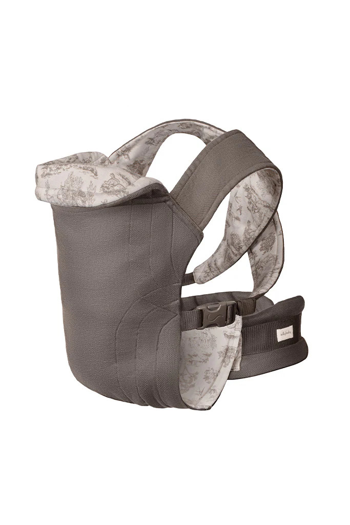 Charcoal Toile Soft Buckle Carrier | Solly Baby