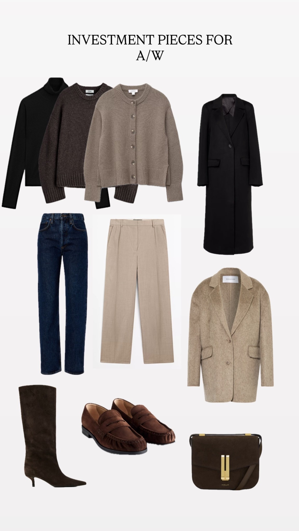 Investment pieces to elevate your A/W wardrobe- high quality pieces that last 

#LTKeurope #LTKstyletip #LTKautumn