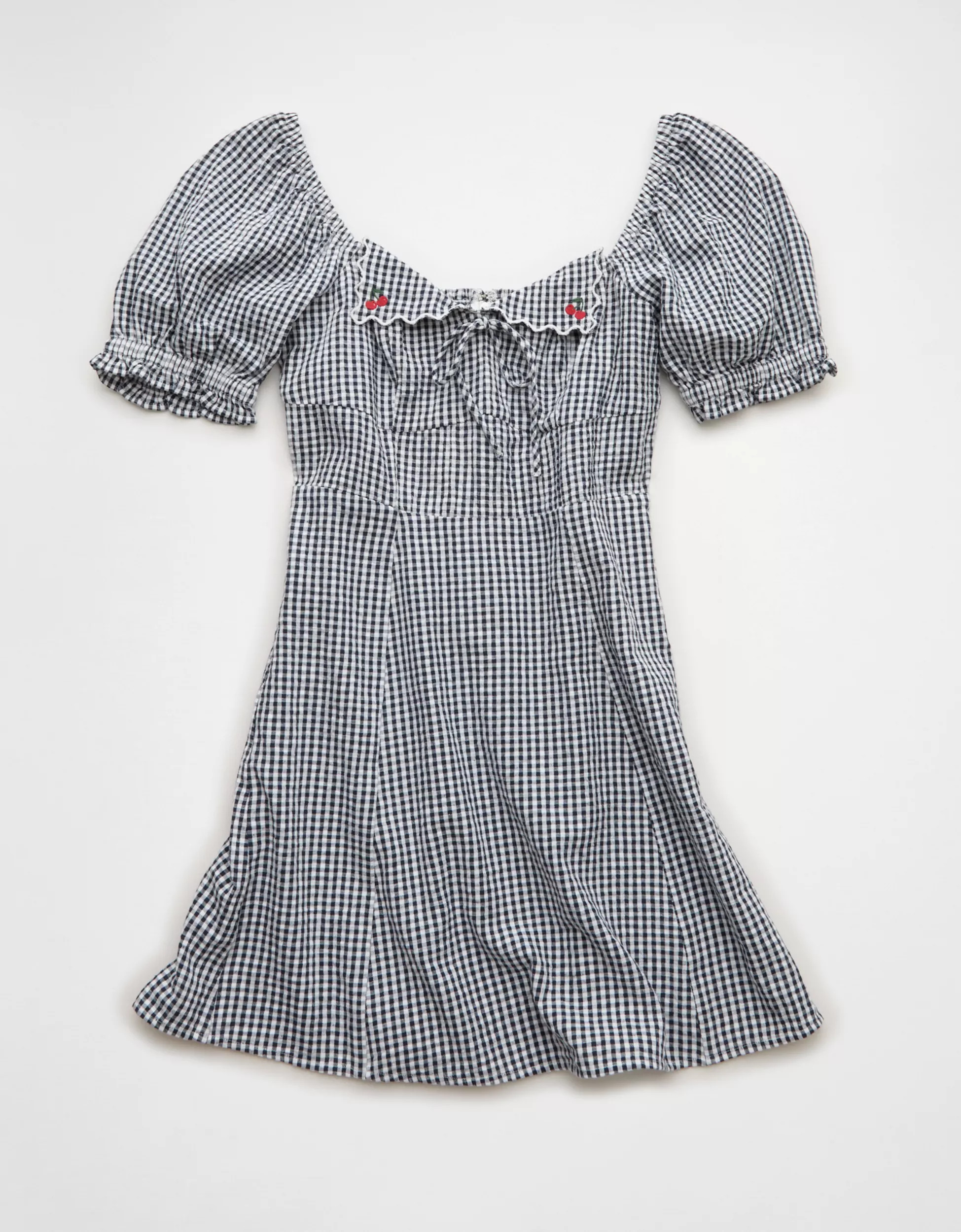 AE Puff Sleeve Mini Dress | American Eagle Outfitters (US & CA)