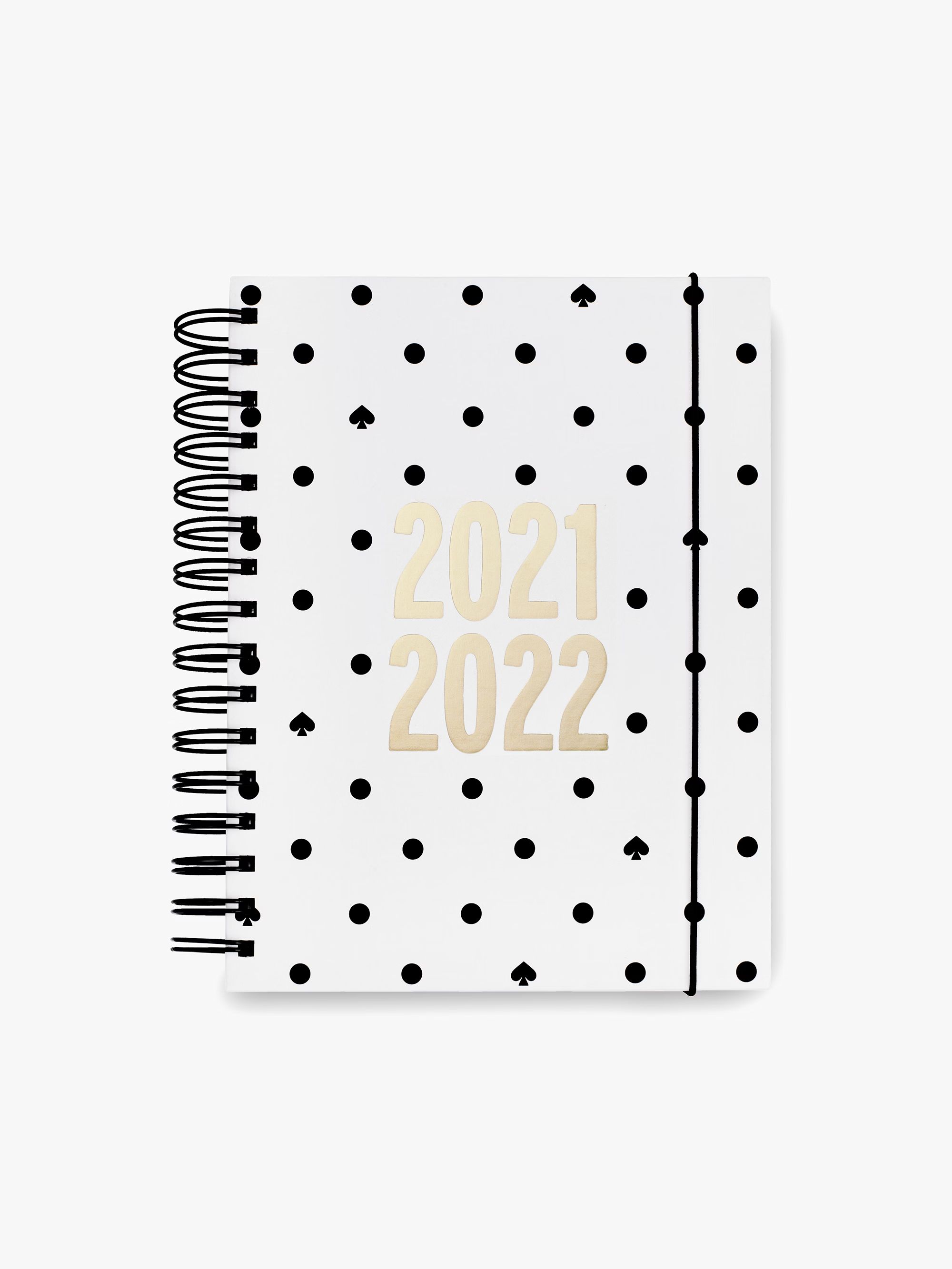 black spade dot large 17-month planner | Kate Spade (US)