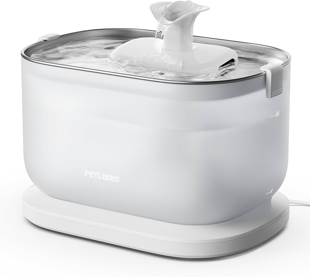 PETLIBRO Cat Water Fountain Stainless Steel with Wireless Pump, 2.5L/84oz Dockstream Automatic Pe... | Amazon (US)