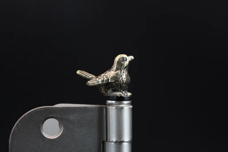 Brass Bird Hinge Head; Magnetic Door Topper. | Etsy (Global)