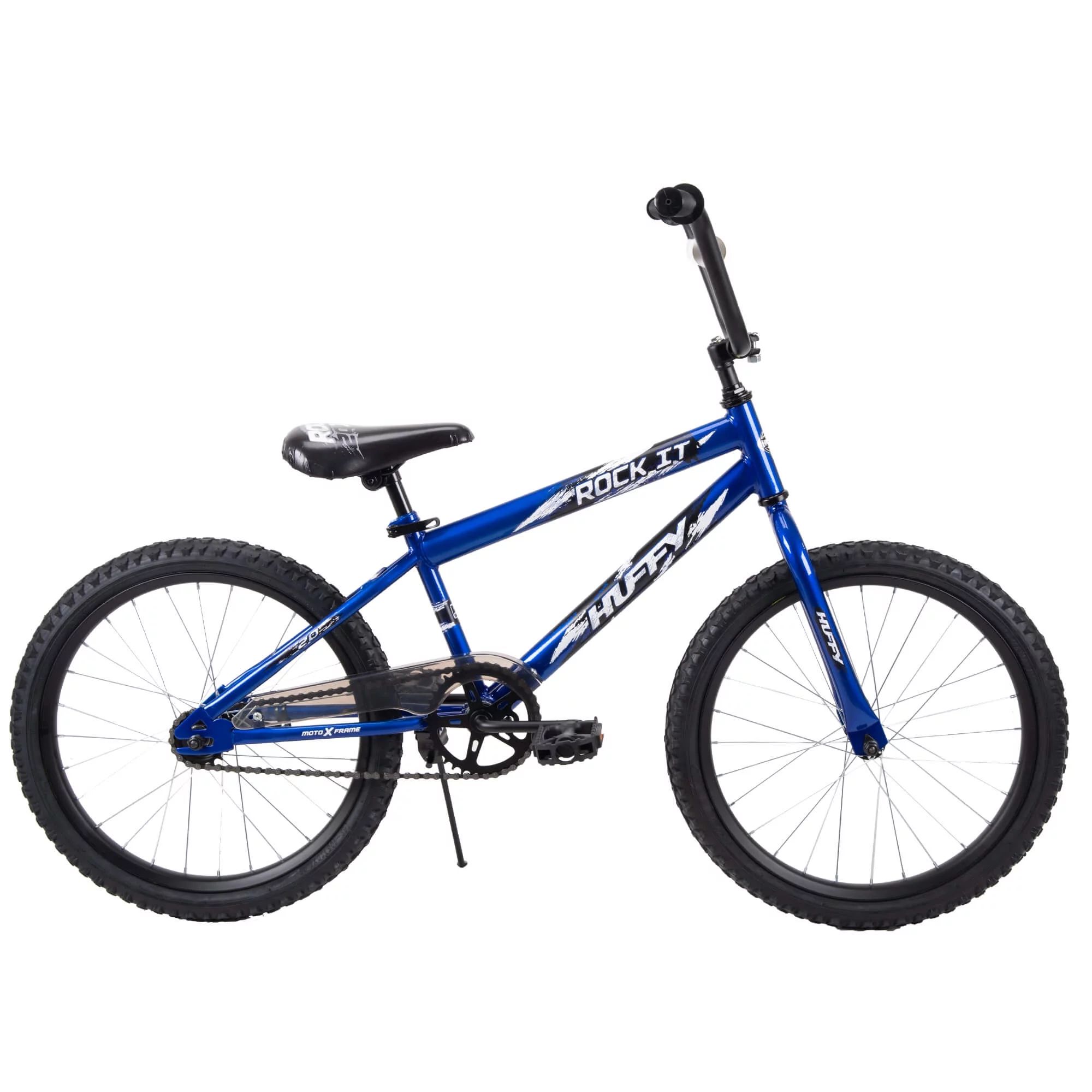 Huffy 20 in. Rock It Kids Bike for Boys Ages 5 and up, Child, Royal Blue | Walmart (US)