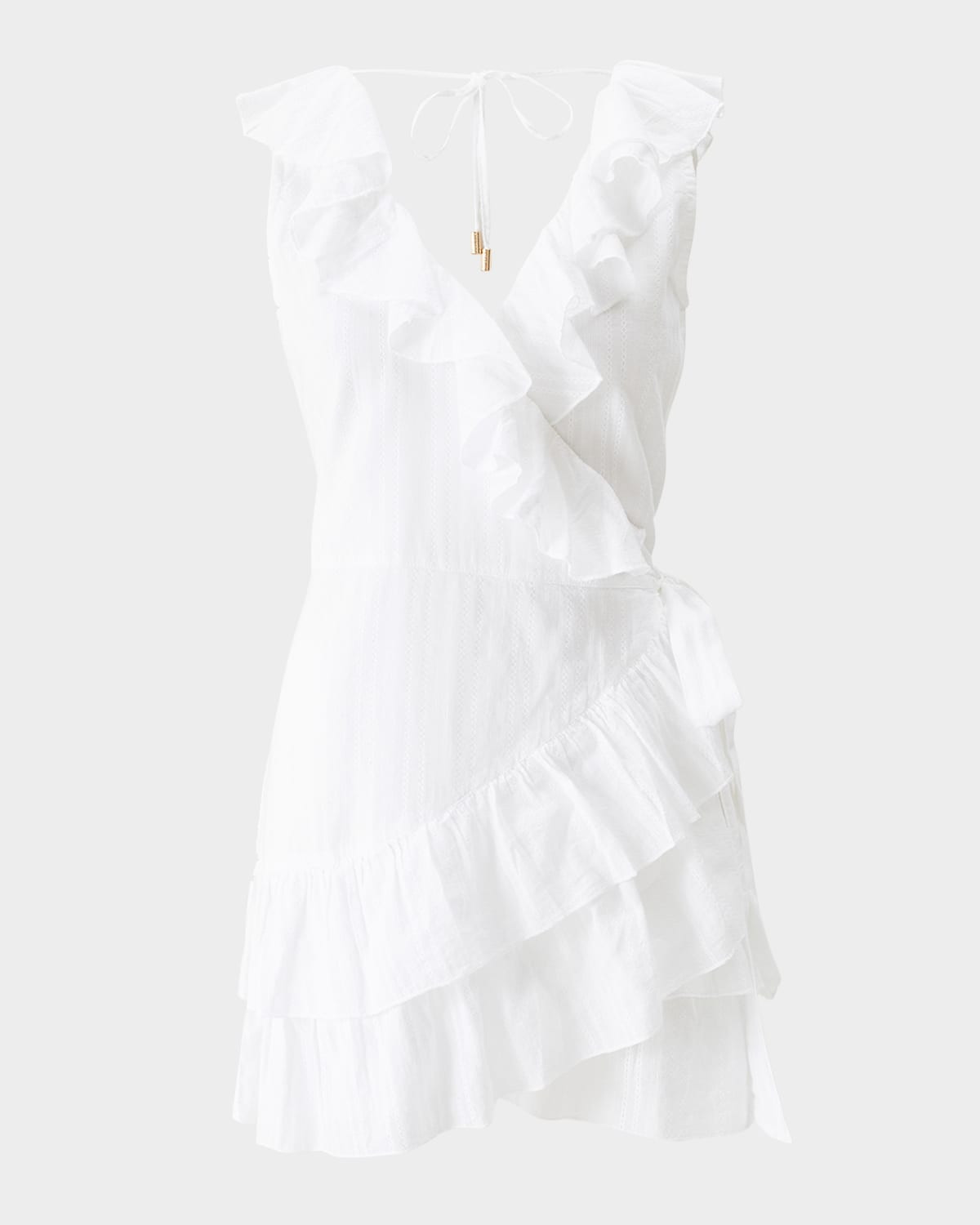 Molly Ruffle Mini Dress | Neiman Marcus