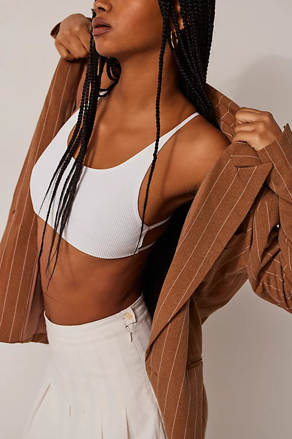 Sunset Strappy Bra by Intimately at Free People, White, M/L | Free People (Global - UK&FR Excluded)