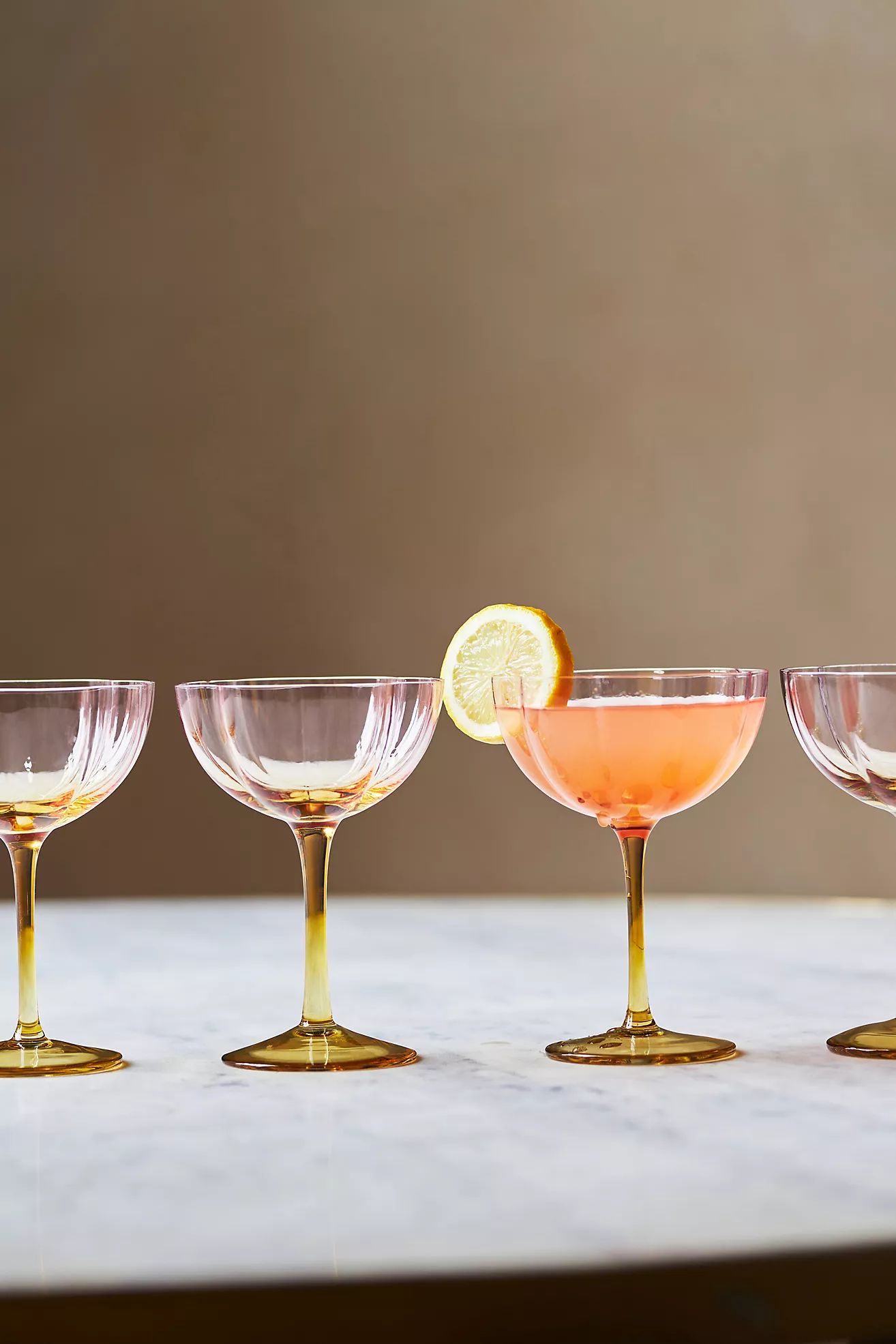 Lille Coupe Glasses, Set of 4 | Anthropologie (US)