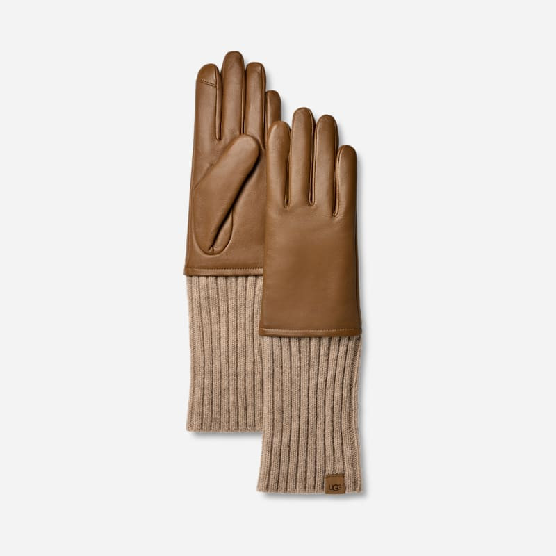 UGG® Women's Luxe Glove Wool Blend in Sand Castle, Size L | UGG (US)