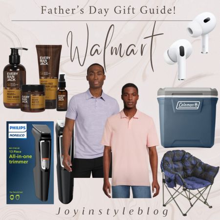Walmart Father’s Day gift ideas / gift ideas for him / Nurelco trimmer / beard set / camping chair / men’s polo shirt / Coleman cooler / air pods 

#LTKMens #LTKFindsUnder50 #LTKGiftGuide