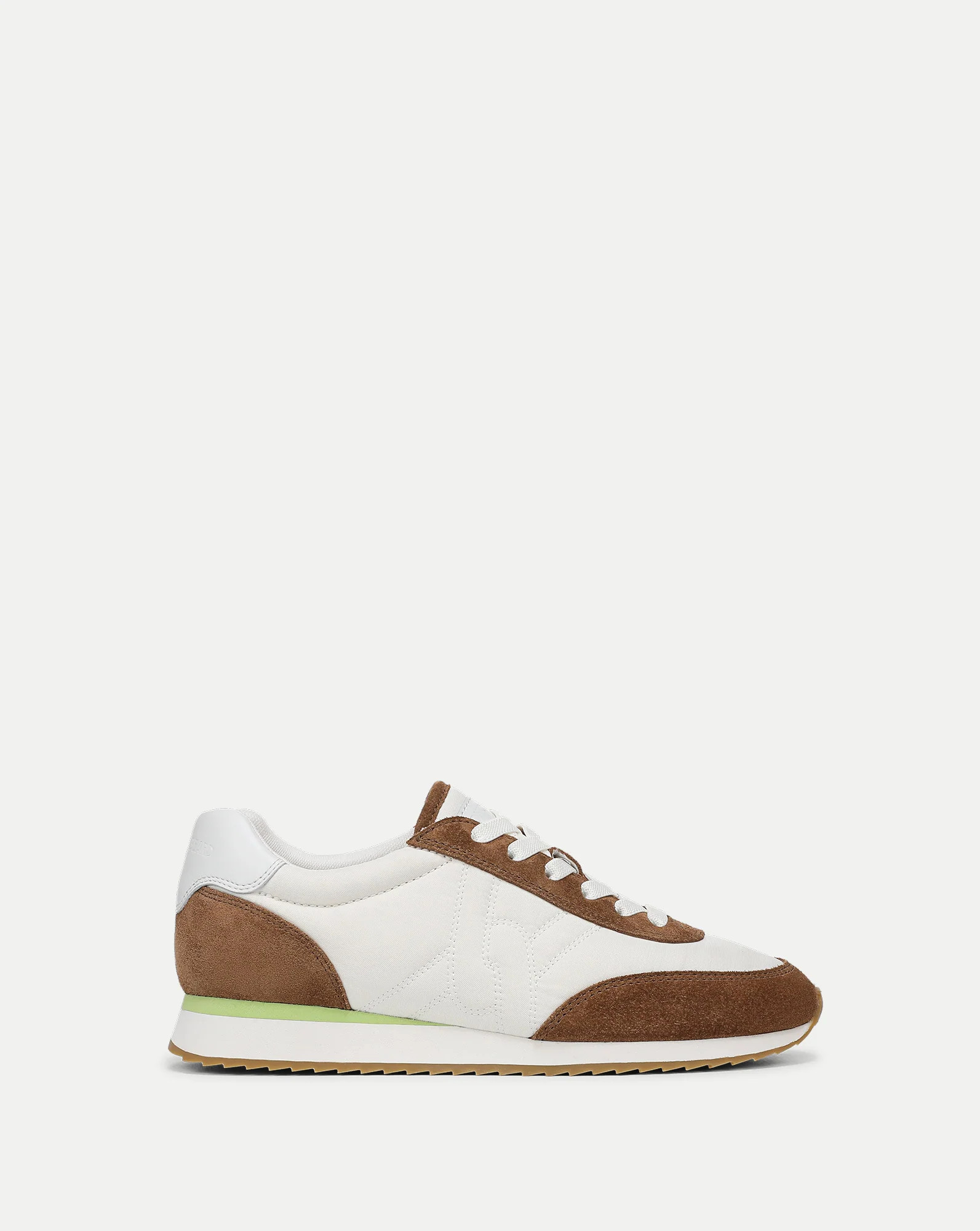 Penrose Sneaker in Brown & White Hazelwood | Veronica Beard | Veronica Beard