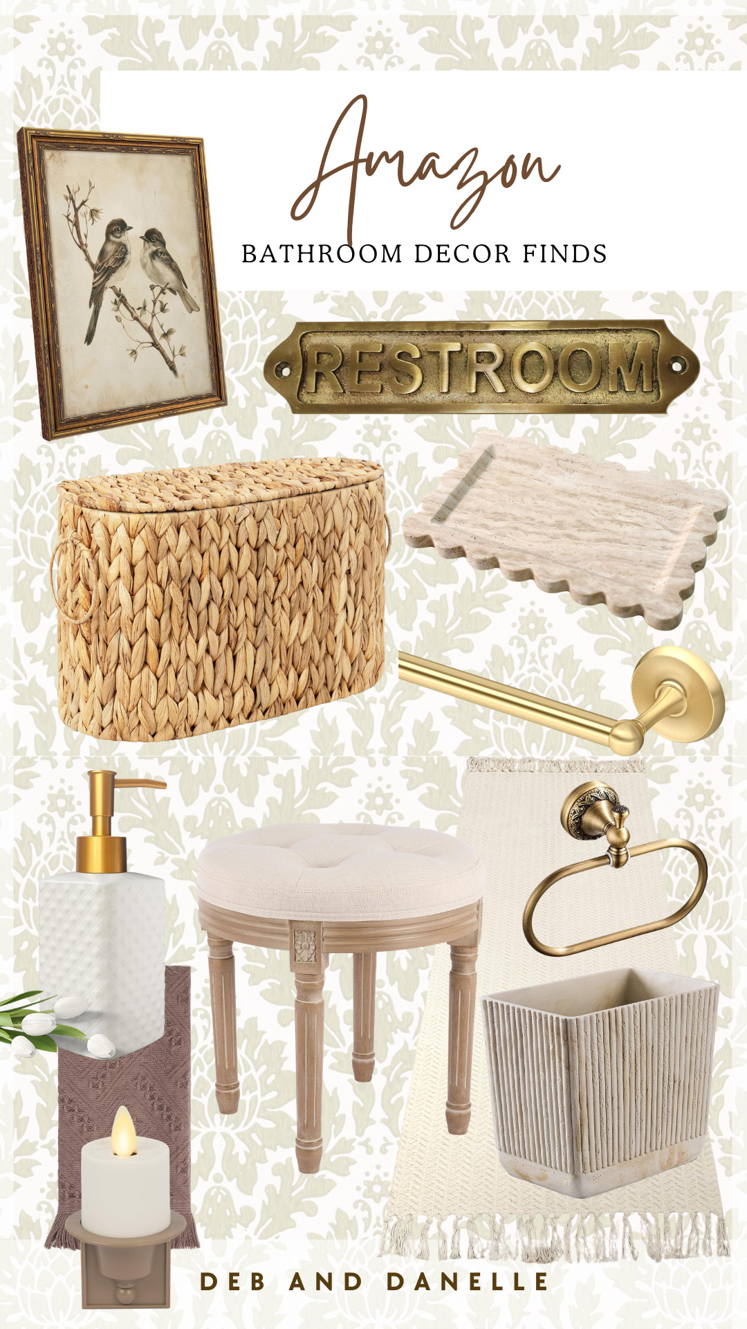 I started rounding up a few bathroom home decor items from @Amazon for the new bathroom we are adding onto our house. Here are a few things I found.  

 #LTKSeasonal #LTKHome