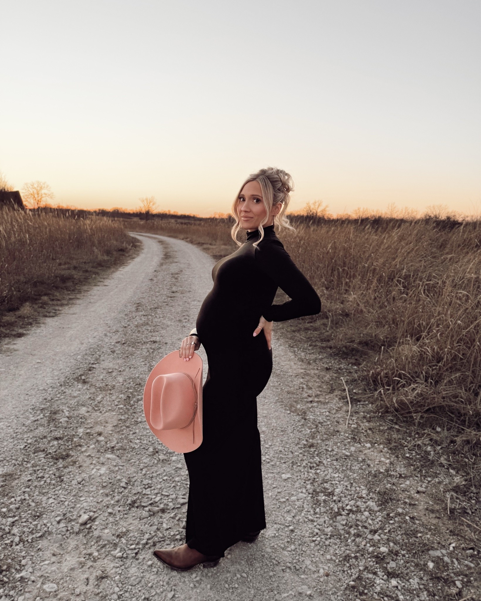 winter third trimester maternity photos dress 

Wearing the most classic and timeless maternity dress from Pink Blush Maternity for our maternity photos 🤍 This black maternity dress is so flattering on the bump and perfect for maternity photos, baby showers, babymoons, or everyday pregnancy outfits. I love pieces that work for first, second, and third trimester and truly grow with you throughout pregnancy.

If you’re looking for a maternity photo dress, a baby shower maternity dress, or a chic everyday maternity outfit, this one is such a staple. Simple, elegant, bump-friendly, and comfortable while still feeling put together. Pink Blush always nails pregnancy fashion that’s both stylish and practical.

Linking this Pink Blush maternity dress and more of my favorite pregnancy outfits on LTK 🤍
#pinkblushmaternity #maternitydress #maternityphotos #babyshowerdress #pregnancyoutfits #bumpstyle #momtobe #pregnancyfashion #ltkfinds #ltkstyle

#LTKmomlife #LTKBump #LTKBaby