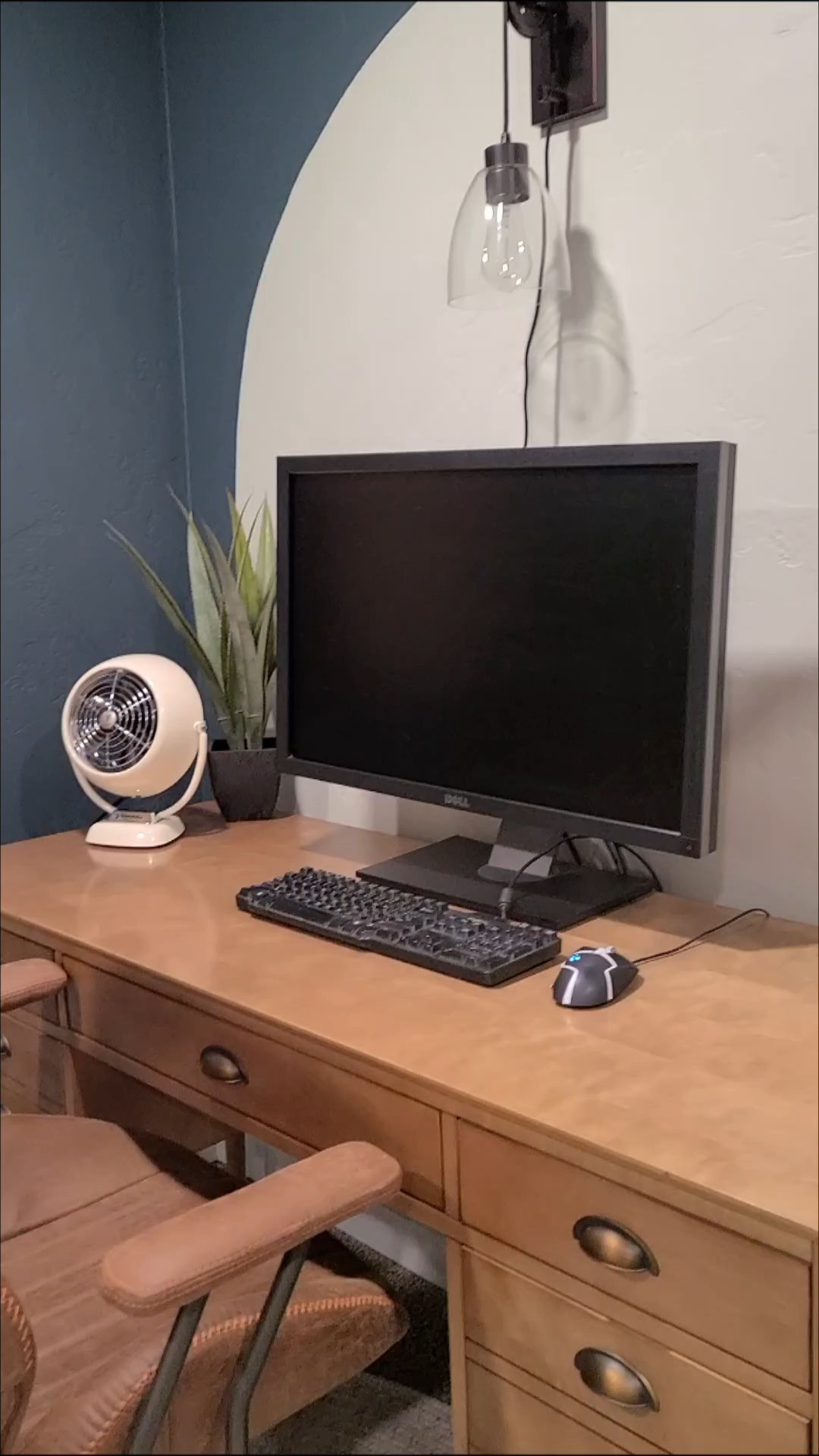 Love this little mini fan with a retro vintage look! It puts out a great amount of air and is quiet and not distracting for your desk. Perfect for your office or cubicle at work or your home office if you work at home. #wfh #homeoffice  

 #LTKHome