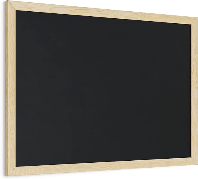 U Brands Chalkboard, 17 x 23 Inches, Birch Wood Frame (310U00-01) | Amazon (US)