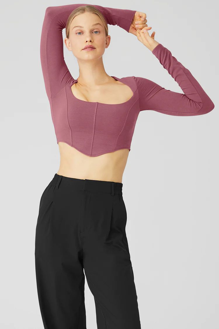 Soft Sculpt Long Sleeve | Alo Yoga