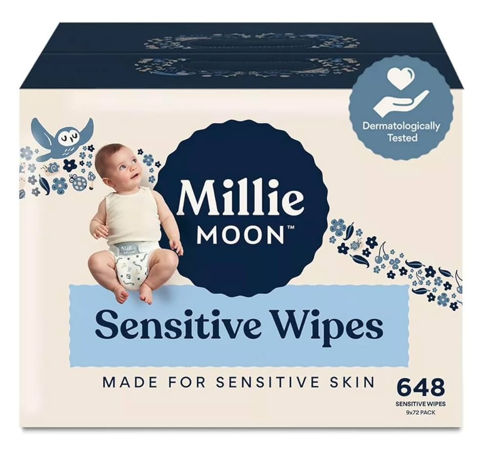Millie Moon Sensitive Wipes (648) | Amazon (US)