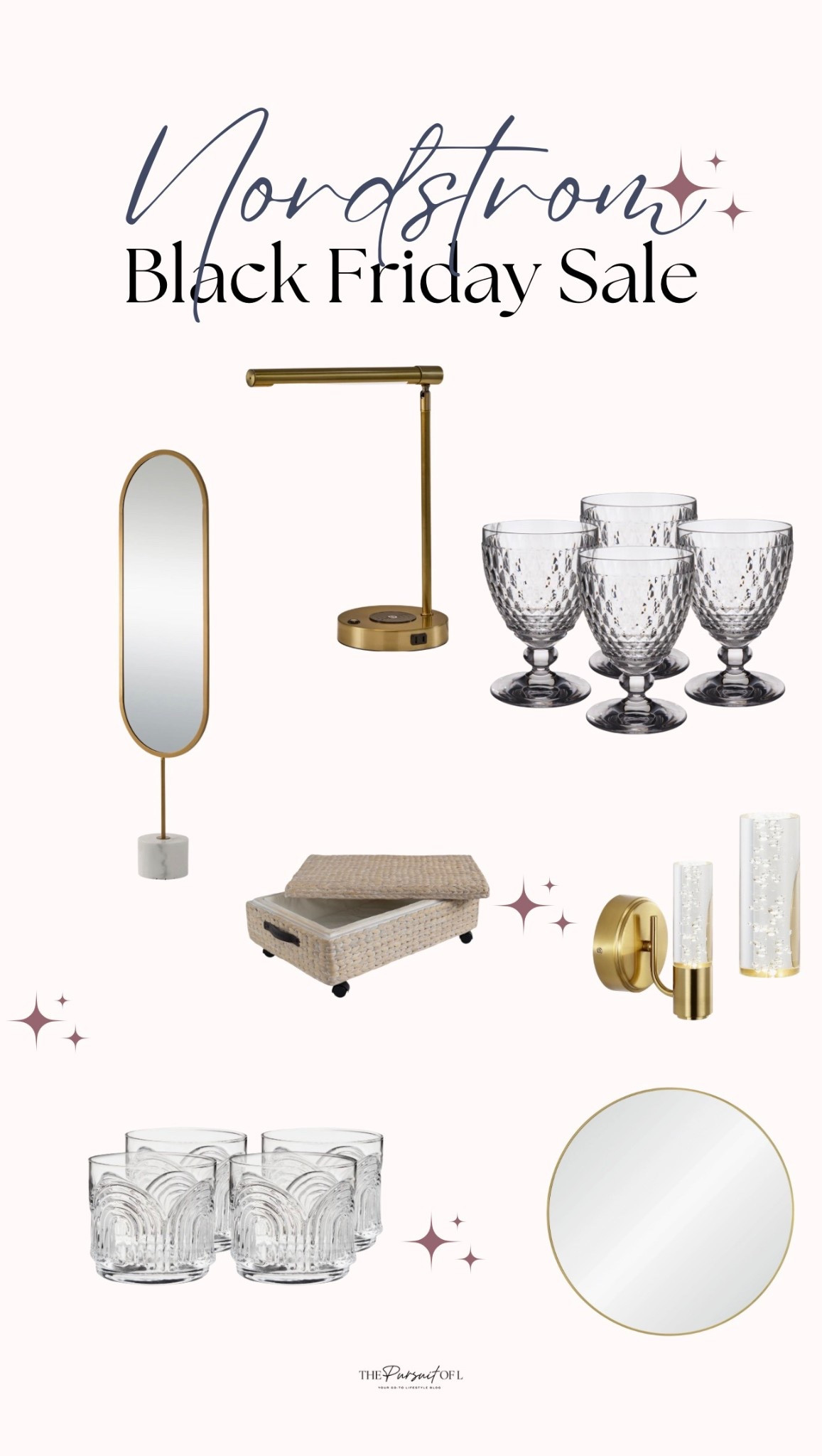Home decor + glassware deals
Beautiful glassware sets, modern lighting, mirrors, and cozy home upgrades included in Nordstrom’s Black Friday sale. Perfect for holiday hosting and refreshing your space for winter.

#LTKCyberWeek #LTKHome #LTKHoliday