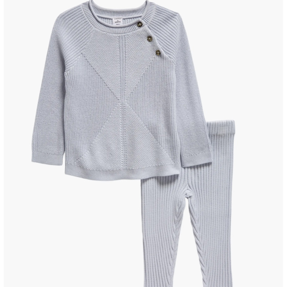 Baby Blue Essential Cotton Sweater & Knit Legging Set

#LTKbaby #LTKGiftGuide #LTKHolidaySale