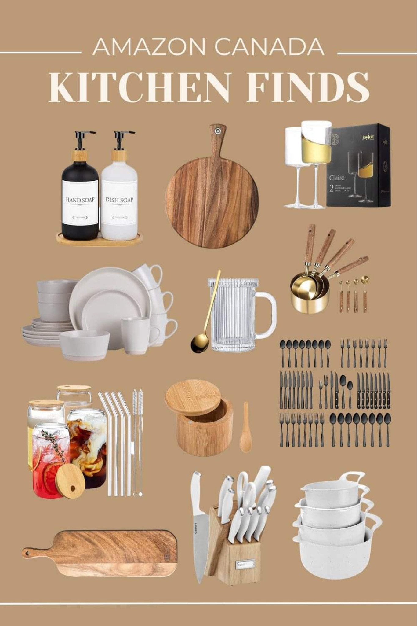 KITCHEN DECOR | Amazon Canada finds 🤍

Aesthetic neutral kitchen decor 

#LTKhome