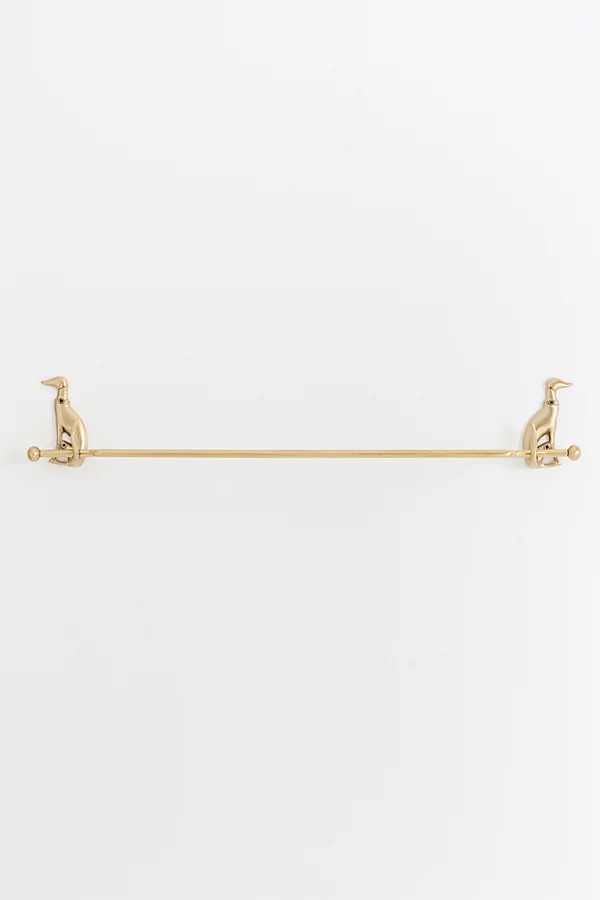 Caine Dog Brass Towel Bar | Anthropologie (US)