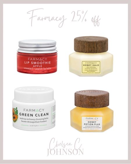 Farms y has 25% sitewide. I love the lip smoothie as it’s the only thing to fix my chapped lips. I also enjoy the makeup removing balm, honey mask and daily moisturizer 

#LTKFindsUnder50 #LTKSaleAlert #LTKBeauty