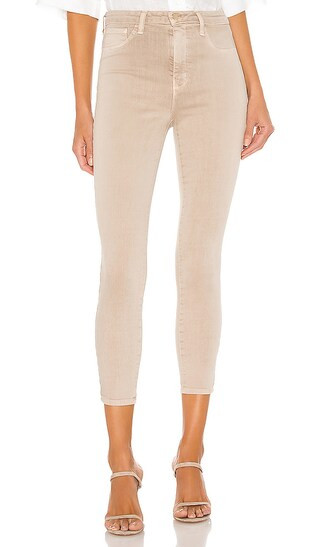 Margot High Rise Skinny Jeans in Biscuit | Revolve Clothing (Global)