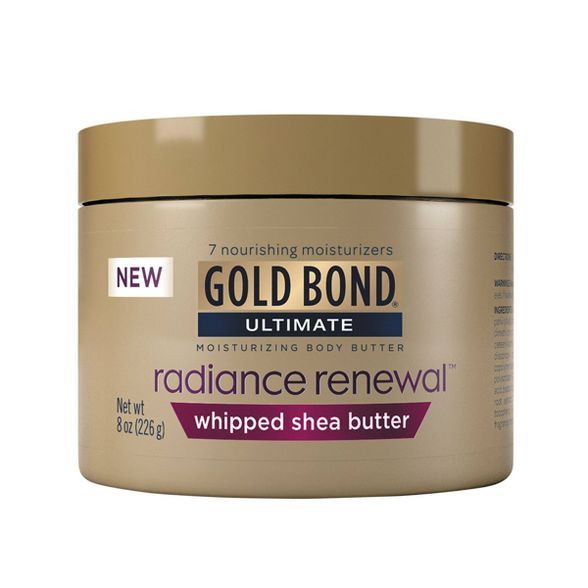 Gold Bond Ultimate Radiance Renewal Whipped Body Butter - 8oz | Target