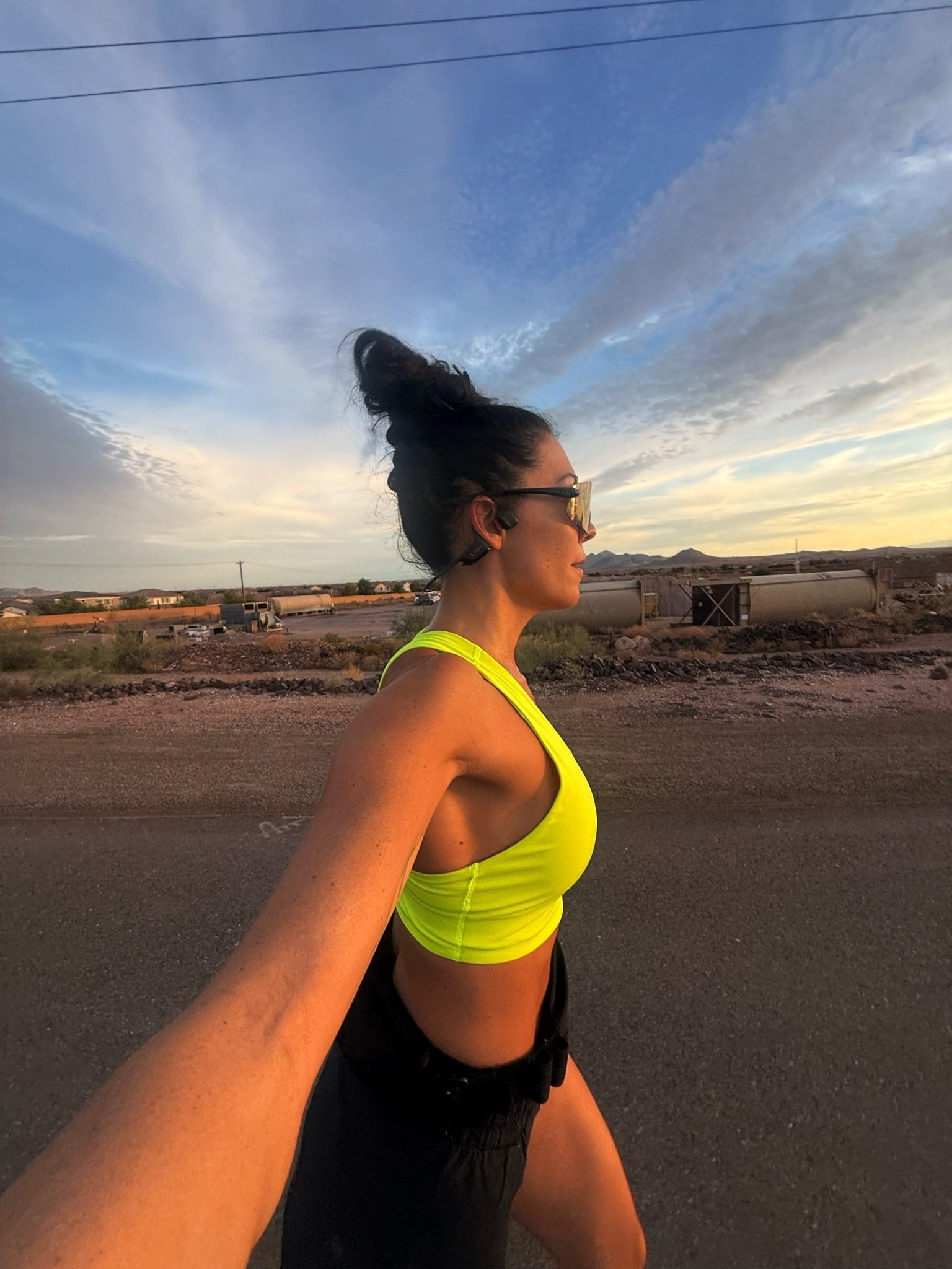 Good morning! Sharing this mornings running details 

Free people sports bra size small
Salt project shorts size XS

#LTKActive #LTKmorningroutine #LTKfitnessgoals