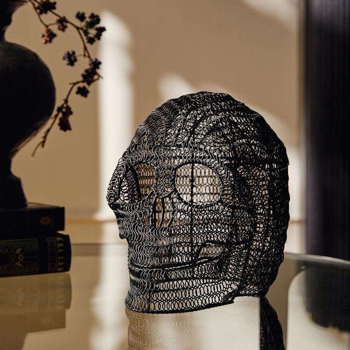 Mesh Skull Object | West Elm (US)