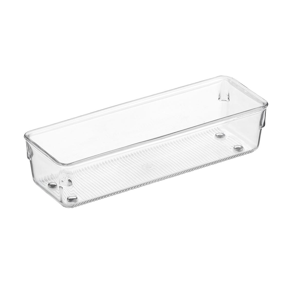 Linus Shallow Drawer Organizer Clear | The Container Store