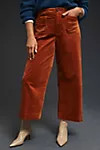 Maeve The Colette Cropped Wide-Leg Corduroy Pants | Anthropologie (US)