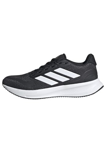 adidas Unisex-Kids Run Falcon 5, Black/White/Black, 3.5 | Amazon (US)