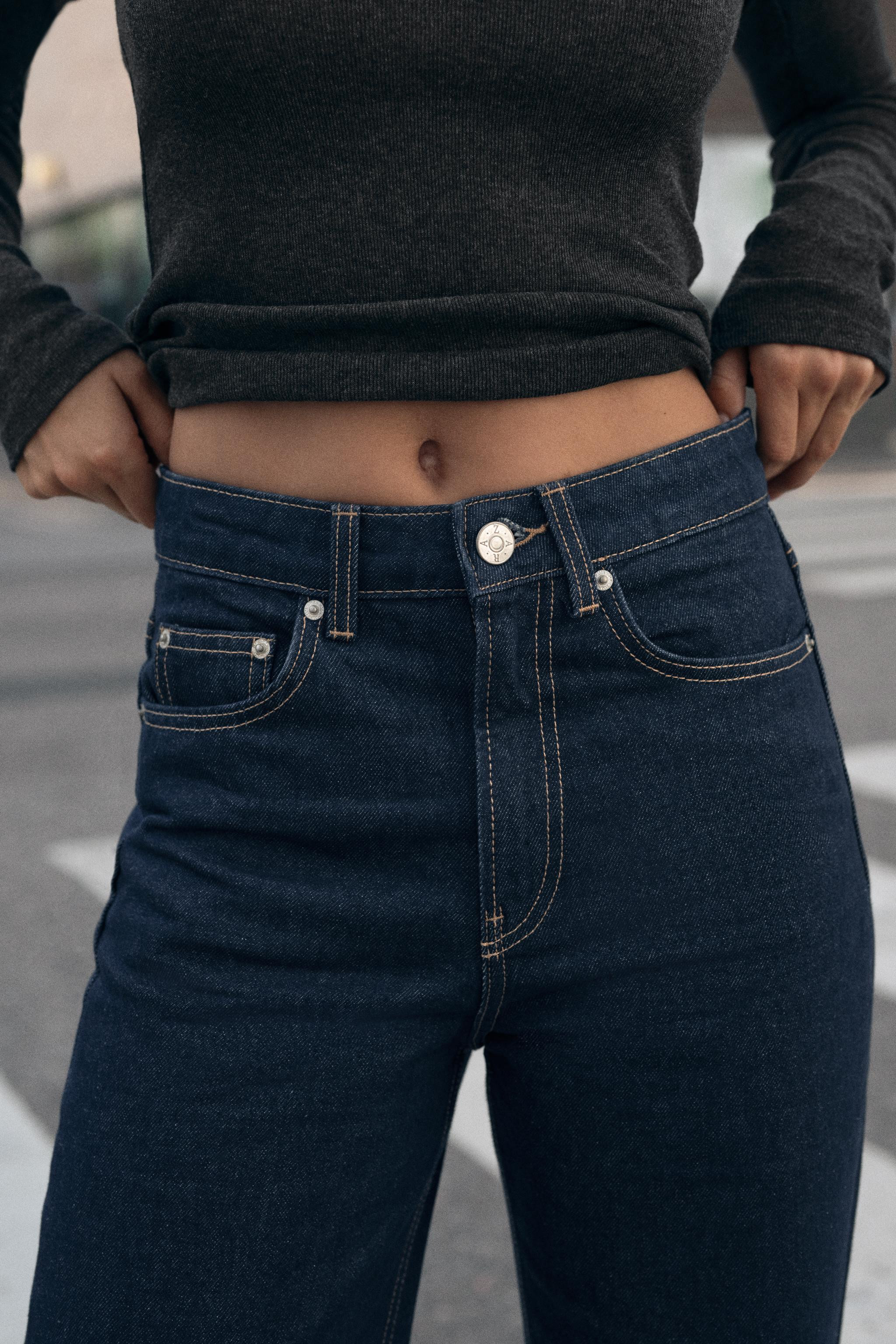 TRF MOM FIT HIGH WAIST JEANS | Zara US