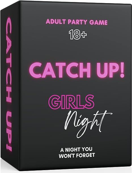 BLY Games Catch Up! Girls Night 18+ Card Game | Spicy Thought Provoking Conversation Starters for... | Amazon (US)