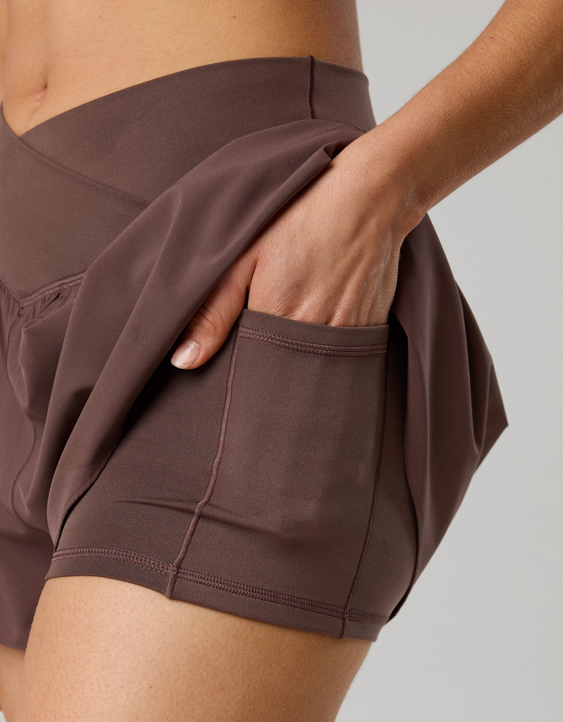 OFFLINE By Aerie Real Me Crossover Flowy Short | Aerie