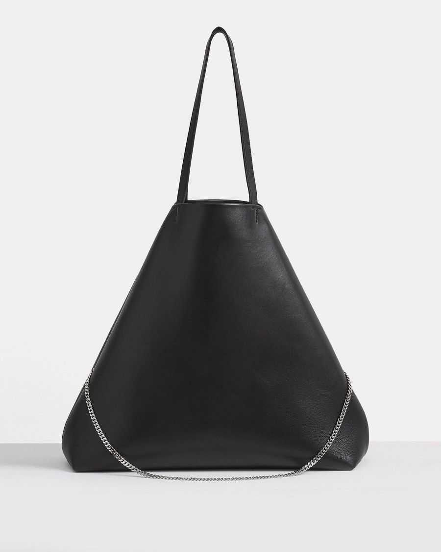 Simple Tote in Leather | Theory Outlet